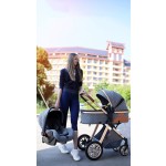 Baby Stroller Factory - Luxury 3-in-1 Multi-Functional Foldable