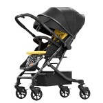 Baby Stroller Manufacturer - Linen Adjustable Canopy Foldable Travel