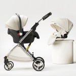 Baby Pram Manufacturer - Modern 3-in-1 Two-Way Folding Safety