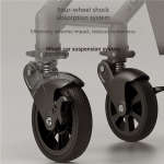 Baby Stroller Manufacturer - Luxury Lightweight 360 Rotation Linen