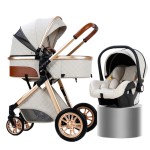 Baby Stroller Factory - Luxury 3-in-1 V9 Multifunctional Carry Cot