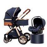 Baby Stroller Factory - Luxury 3-in-1 V9 Multifunctional Carry Cot