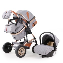 Baby Stroller Factory - Luxury 3-in-1 Multifunction Removable Cot