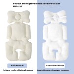 Stroller Accessories Factory - Thick Embroidery Cushion Seat Liners