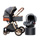 Baby Stroller Factory - Luxury 3-in-1 Multi-Functional Foldable