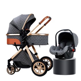 Baby Stroller Factory - Luxury 3-in-1 Multi-Functional Foldable