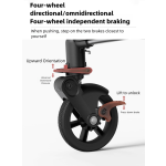 Baby Stroller Factory - Adjustable Linen Canopy Spinal Care