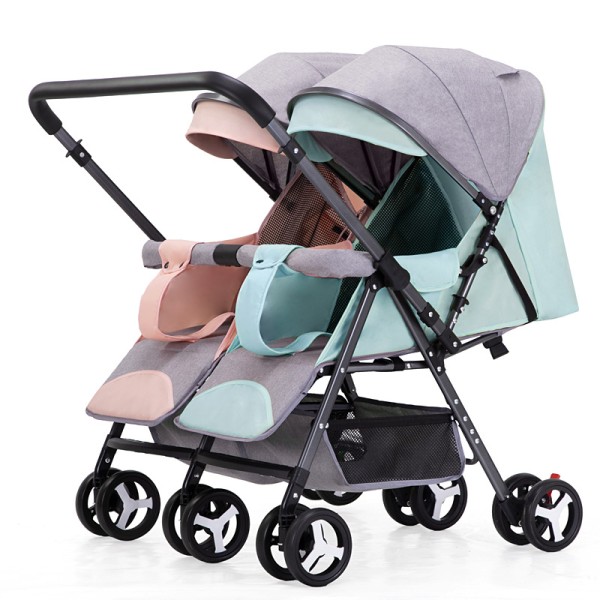 Twin Stroller Manufacturer - Portable Folding Double Seat Popular