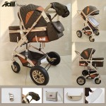 Baby Stroller Factory - Hot Selling High Landscape Reversible Bassinet