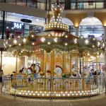 Three Seater Carousel Manufacturer - OEM Custom Mini Design