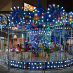 Three Seater Carousel Manufacturer - OEM Custom Mini Design