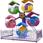 8 Cabins Ferris Wheel Manufacturer - OEM Custom Amusement Park