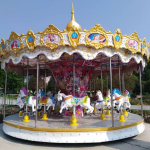 Three Seater Carousel Manufacturer - OEM Custom Mini Design