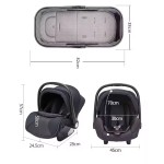 Baby Stroller Manufacturer - Premium Linen UPF50+ Canopy