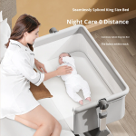 Baby Carrier Manufacturer - Black Houndstooth Cotton Linen