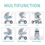 Baby Stroller Factory - 2025 New Design Linen 2 in 1