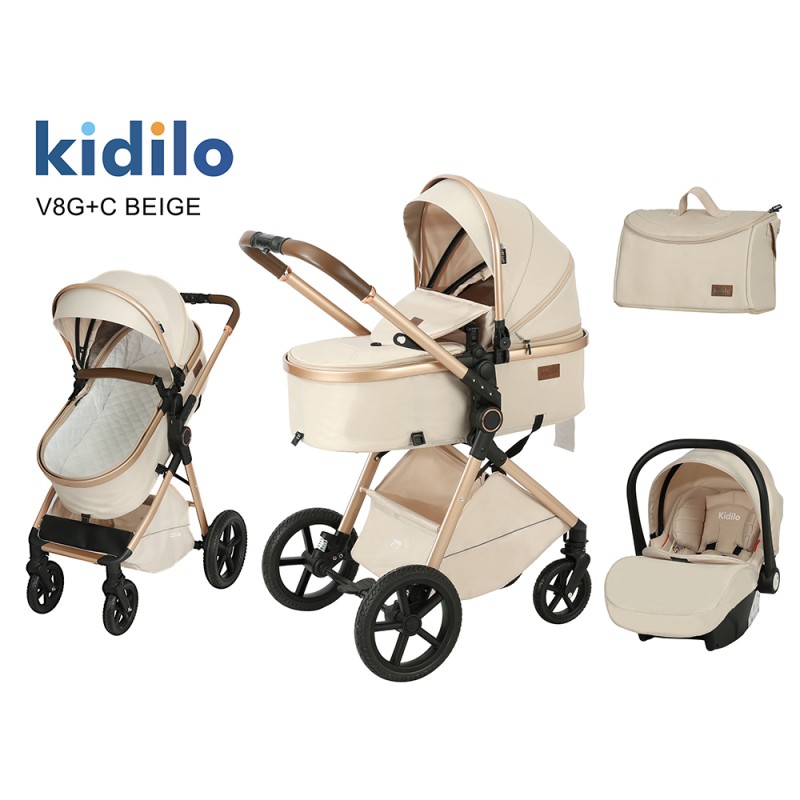 Baby Pushchair Factory - High View 2 in 1 Foldable