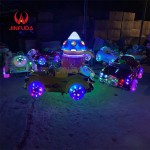 Park Ride Manufacturer - Square Rotating Lift Aircraft