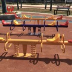 Playground Toy Factory - Indoor Fitness Metal Seesaw