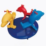 Playground Equipment Manufacturer - Colorful Seesaw Rocking Horse
