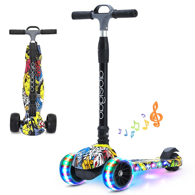 Kick Scooter Manufacturer - 3 Wheel Extra Wide Kick Scooter