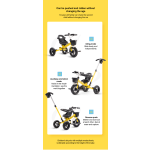 Balance Bike Factory - 3 in 1 Foldable Pedal Bike
