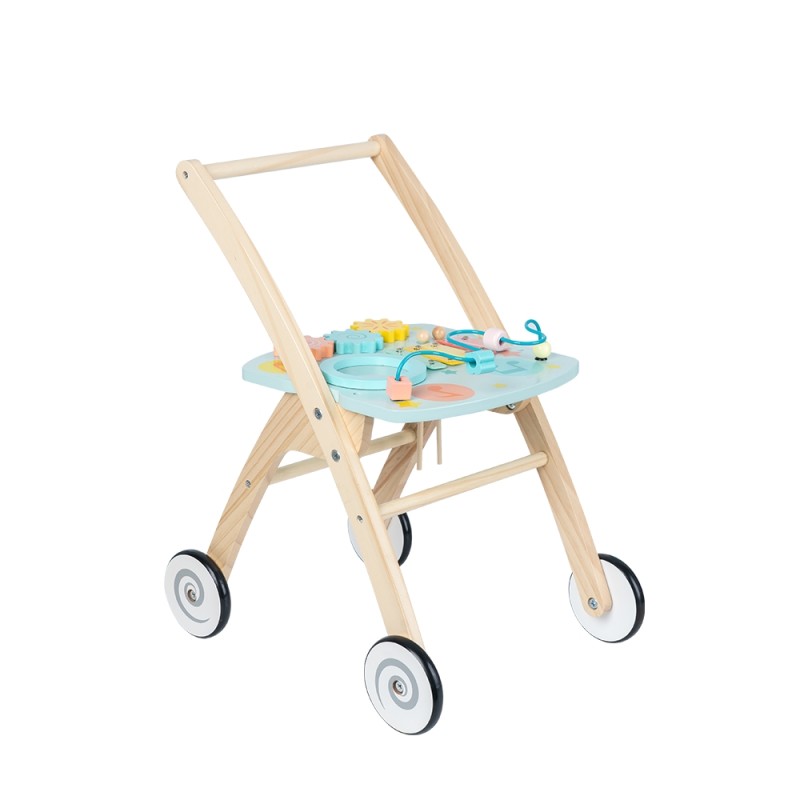 Wooden Walker Factory - Early Educational 4 Wheel Walker
