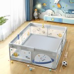 Baby Playpen Manufacturer - Round Plastic Foldable Playpen