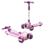 Kick Scooter Factory - PU 3 Wheel Luminous Kick Scooter