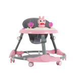 Baby Walker Factory - Cute Cartoon 6 Wheel Push Walker