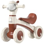 Balance Bike Factory - No Pedal 4 Wheel Toddler Ride On