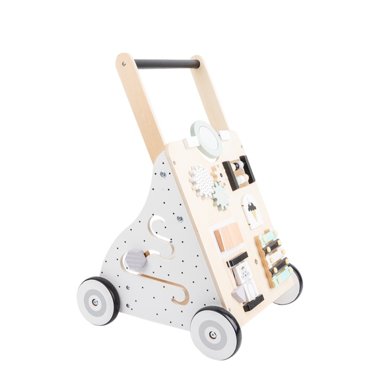 Wooden Walker Factory - 4 Wheel Pull Learning Activity