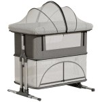 Baby Crib Factory - Folding Bedside Sleeper Storage Basket