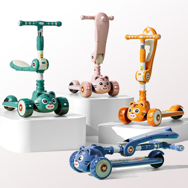 Kick Scooter Factory - 3 in 1 Foldable Kick Scooter