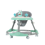 Baby Walker Factory - Cute Cartoon 6 Wheel Push Walker