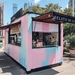 Prefab Restaurant Factory - Steel Frame Mobile Bar