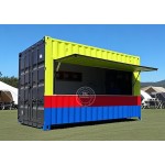 Container Shop Manufacturer - 20FT Restaurant Kiosk