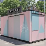 Prefab House Manufacturer - Steel Booth Cafe Shop