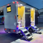 Mobile Bathroom Manufacturer - 2 Stall Shower Trailer