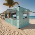 Container Bar Manufacturer - Prefabricated Coffee House