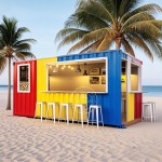 Container Bar Manufacturer - Prefabricated Coffee House