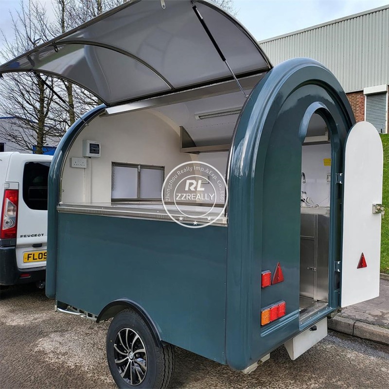Food Cart Manufacturer - Balcony Service Window Cart