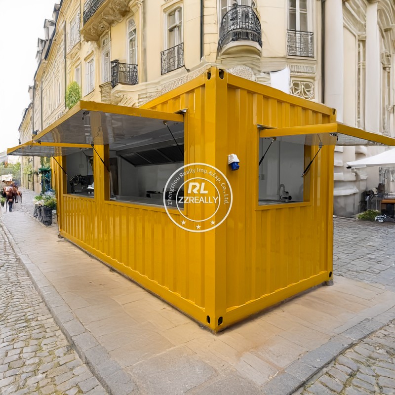 Container Cafe Factory - Steel Prefabricated Kiosk