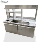 Stainless Steel Counter Factory - Milk Tea Bar Refrigerator