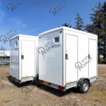Portable Toilet Factory - 4 Stall Luxury Trailer