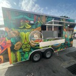Food Trailer Factory - Enclosed Coffee Hot Dog Cart