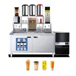 Bubble Tea Counter Factory - Stainless Steel Worktop
