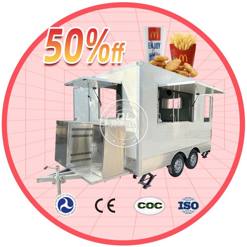 Food Cart Manufacturer - Mobile Pizza Hamburger Trailer