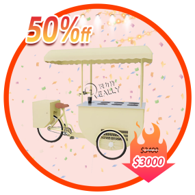 Food Tricycle Manufacturer - Electric Popsicle Freezer Bike