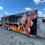 Food Trailer Factory - Enclosed Coffee Hot Dog Cart